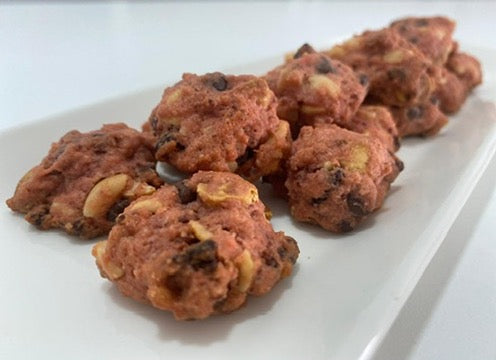 Indulgent Strawberry Irish Baileys Macadamia Choc Chips Cookies (~220)