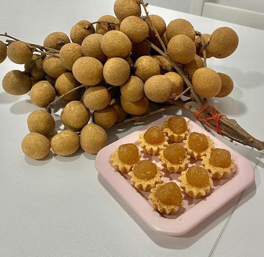 Lychee Longan - Mini Pineapple Tarts (64 pieces)