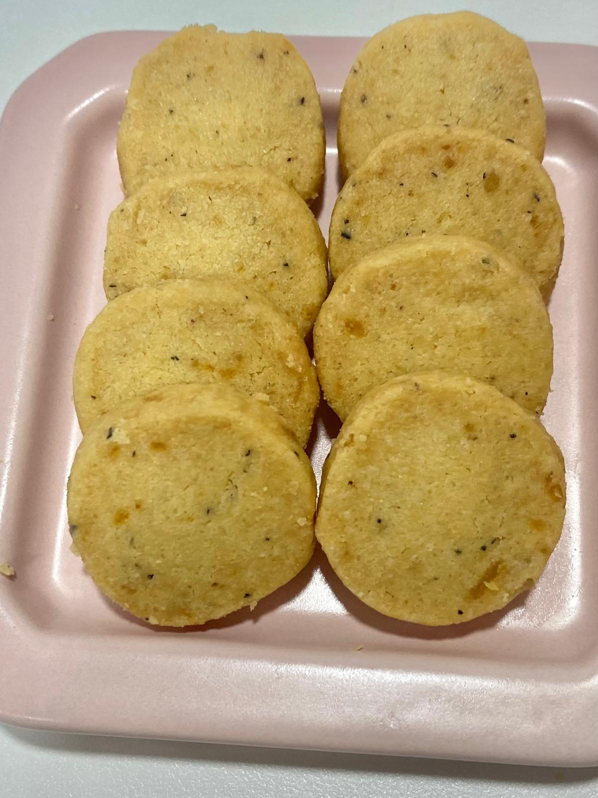 Amazing Citrus Orange Tea Cookies